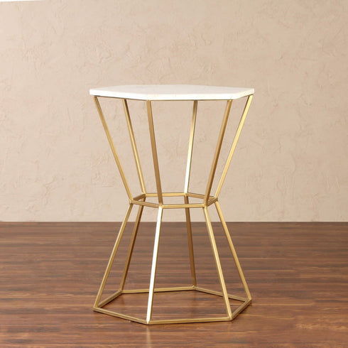 Hexagonal End Table